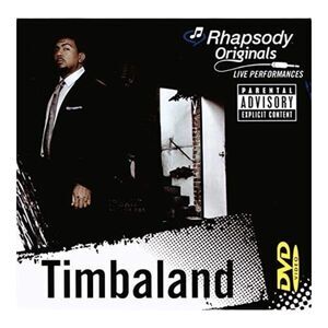 Rhapsody Originals Timbaland DVD Live Music Video With Case By Timbaland